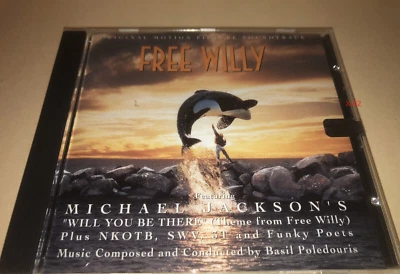 Free Willy CD soundtrack Michael Jackson Basil Poledouris New Kids on Block SWV - Image 1 of 4