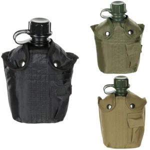 US Feldflasche Kunststoff Army Trinkflasche Outdoor Camping camouflage 1,0 L - Bild 1 von 13