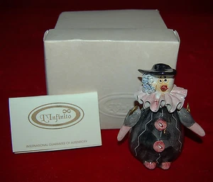 CAPODIMONTE Clown "Sorriso" Made in Italy CUTE PORCELAIN FIGURINE! - Picture 1 of 8