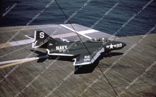 35m-16465 circa 1956 U.S. Naval flight deck operations aircraft carrier USS Shan