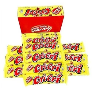 Nestle Savoy CriCri Crunchy Chocolate with Crisped Rice (Box of 12) - Picture 1 of 5