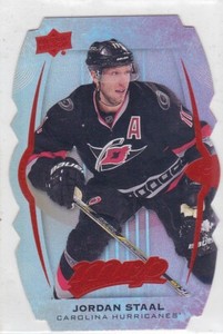 16/17 MVP..JORDAN STAAL..COLORS AND CONTOURS..# 173..HURRICANES..COMBINED SHIP