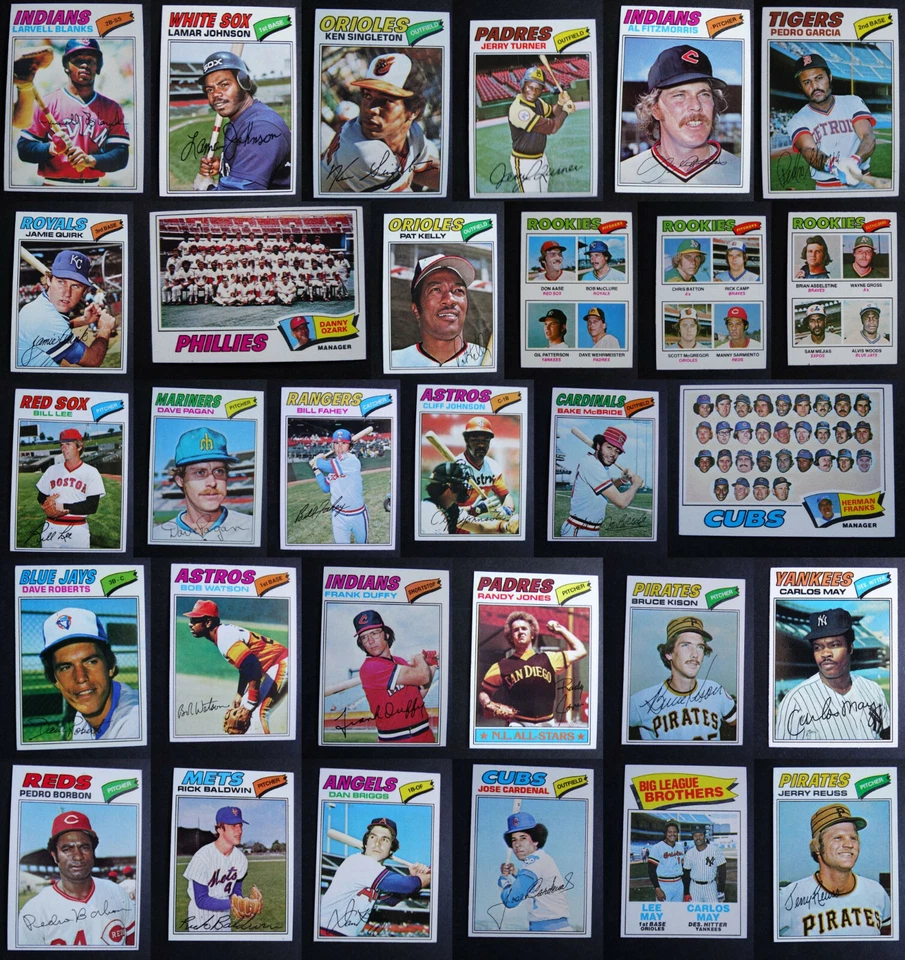 1977 Topps Baseball Cards Complete Your Set U You Pick From List 441-660 - Image 1 of 1