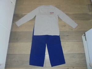 J. Khaki JK boys blue athletic pants with matching Southern Bred dog shirt 6 - Picture 1 of 5