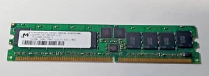 1pcs MT9VDDF647G-256D3 PCI2100R-25331-Z 512MB DDR256 ECC REG 184pin 512MB total - Picture 1 of 3