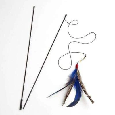 Da Bird with Guinea Feathers Cat Toy by Go Cat