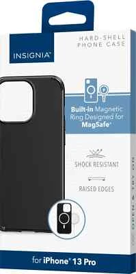 Insignia — жесткий чехол с MagSafe для iPhone 13 Pro — черный - Изображение 1 из 4