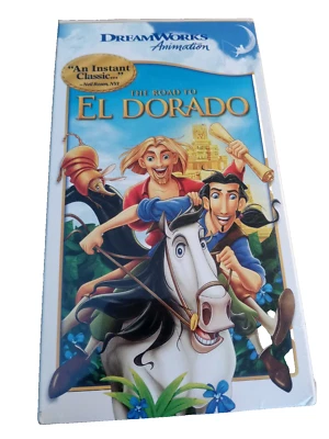 THE ROAD TO EL DORADO, VHS, BRAND NEW SEALED,  2002 DreamWorks Animation-SHIP24H - Image 1 of 4