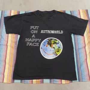ASTROWORLD Travis Scott Camiseta Negra Algodón Todas las Tallas S-5XL EG900 - Imagen 1 de 3