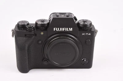 Cuerpo de cámara sin espejo Fujifilm X-T4 26,1 MP - Número de obturador negro: 9,4 k #Z-A00087 Foto 1 de 4