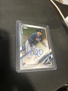 William Contreras RC Auto 2021 Topps Chrome Rookie RC Auto Braves/BREWERS - Picture 1 of 2
