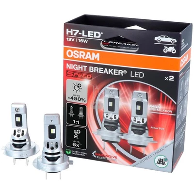 OSRAM LED-Car H7 NIGHT BREAKER SPEED GEN2 +450% 6000K Helleres und Reinweißes - Bild 1 von 4