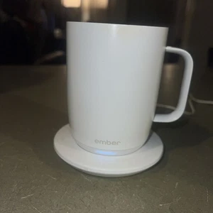 Ember Mug 2 CM19P Temperature Control Smart Mug 14oz White Working - Picture 1 of 9