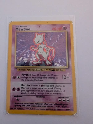 Mewtwo 010/102 Base Set Holo - Image 1 of 2