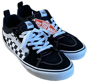 Vans 10.5 Filmore Casual Low Top Checkered Sneakers Trainers Shoes Mens - Picture 1 of 16