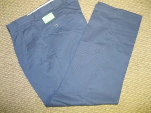 Stance elegante plissierte stahlblaue Herrenhose 30 31 34 36 x 32 34 NEU - Bild 1 von 3