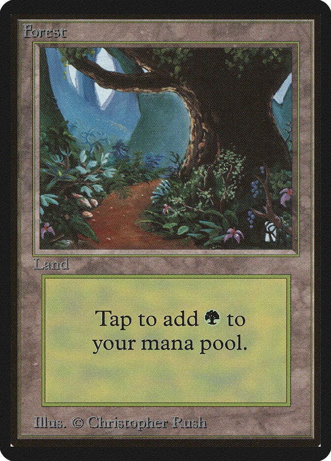 Forest (301) [Limited Edition Beta] Magic MTG - Image 1 of 1