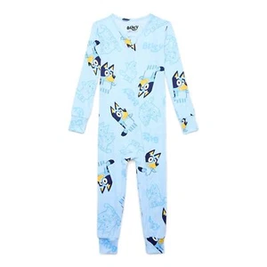 Bluey and Bingo Toddler Boy's, Girl's Lightweight Viscose Pajama Sleeper - Picture 1 of 10
