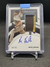 2022 Immaculate #141 Reiss Knehr RPA Rookie Color Patch Stitches Auto /73 Padres