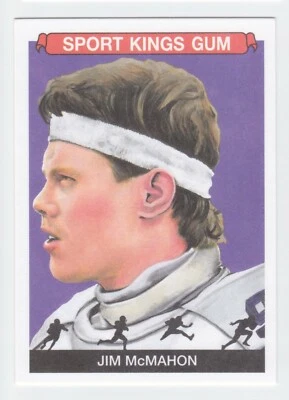 2022 Sport Kings JIM MCMAHON Chicago Bears Super Bowl Champion No. 91 - Image 1 of 2