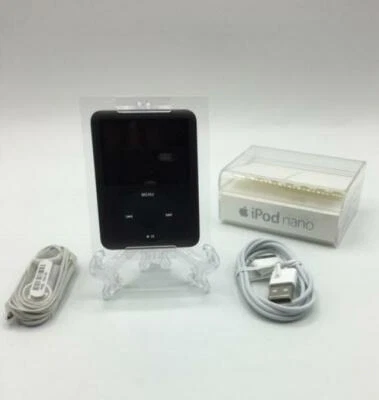 Boxed Apple iPod nano A1236 8 GB - 3rd Generation - Black (MB261LL/A) - Image 1 of 2