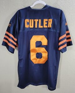 Reebok NFL On Field Jay Cutler #6 Chicago Bears Football Jersey Blue Sz 50