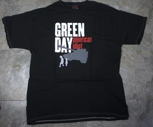 NEW OLD STOCK VTG 2005 Green Day American Idiot Tank Shirt Size AXL Cinder Block - Bild 1 von 8