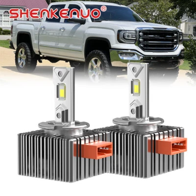 Светодиодные лампы дальнего и ближнего света для GMC Sierra 1500 2500 3500 2016-2019 D5S - Изображение 1 из 4