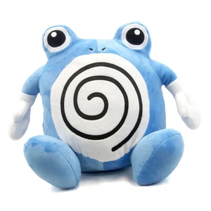 Nueva muñeca de peluche monstruo Poliwhirl PKM 11 pulgadas de felpa Gen I tipo agua Nyorozo - Imagen 1 de 3