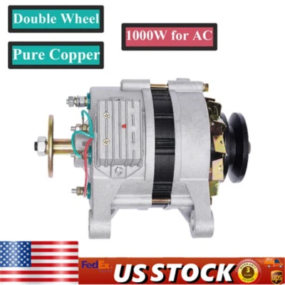 1000W 12V Low Rpm PMA Permanent Magnet Silicon Rectifier Generator Copper - Image 1 of 4