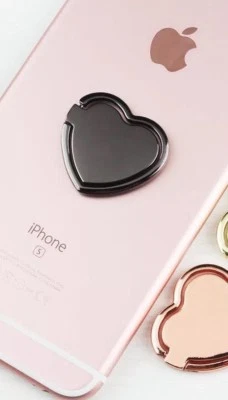 Soporte Universal 360 Giratorio Anillo Dedo Soporte Para Teléfono Celular Tableta CORAZÓN PURO Foto 1 de 4