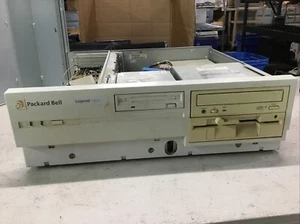 Vtg Packard Bell Legend 100CD Desktop Computer w/5” Floppy Drive Untested Read - Picture 1 of 19