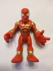 Hasbro Imaginext Marvel Super Hero Squad Adventures Iron Spider-Man 3" Figure - Picture 1 of 2