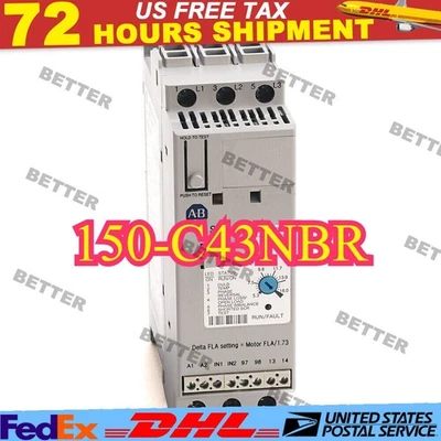 AB 150-C43NBR SMC-3 43A Smart Motor Controller 150C43NBR Brand New Sealed - Image 1 of 4