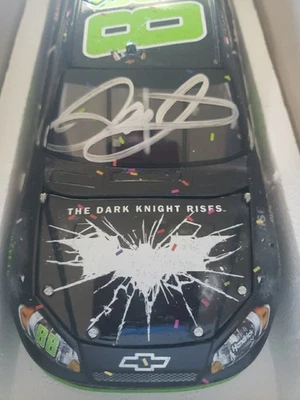2012 Dale Earnhardt Jr Dark Knight Rises Michigan Win Raced Version Auto RARE - Image 1 of 4