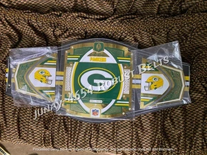 Green Bay Packers WWE Championship Gürtel Legacy Titel für Erwachsene Größe 2 mm - Bild 1 von 5