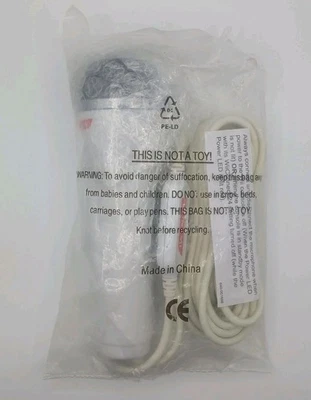 Konami Logitech E-UR20 USB Microphone White Nintendo Wii PS2 PS3 Xbox 360 New - Image 1 of 4