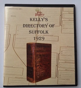 Kelly's Directory of Suffolk 1929 - My History - high quality scan - Photo 1/3