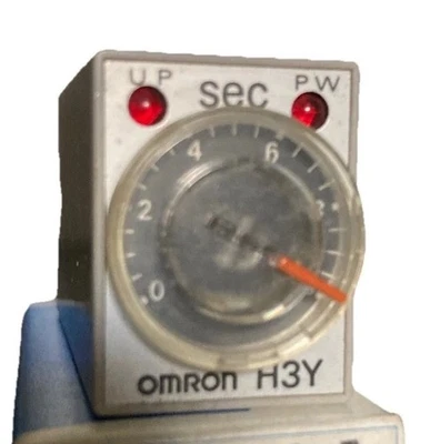 OMRON H3Y-2-7 24VDC-10S Timer 24VDC Temporizzatore - Imagen 1 de 4