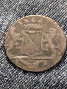 Netherland East Indies (Utrecht) 1790 Duit Copper Coin: VOC - Picture 1 of 2