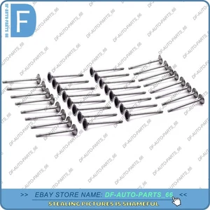 32pcs Engine Valves Set For BMW 550i 750i X5 X6 F01 F02 E70 F07 F10 E71 N63 B44A - Picture 1 of 4