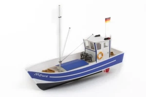Mowe 2 Nordsee Fischerboot Schneider - Maßstab 1:25 Aero-Naut Holzset - Bild 1 von 8