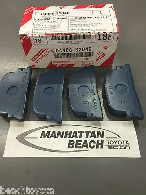 2005 - 2010 SCION TC Rear Brake Pads NEW genuine Toyota OEM 04466-32040 - Image 1 of 2