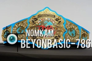 New TNA INTERNATIONAL Wrestling Championship Belt Replica 2MM/4MM - Picture 1 of 9
