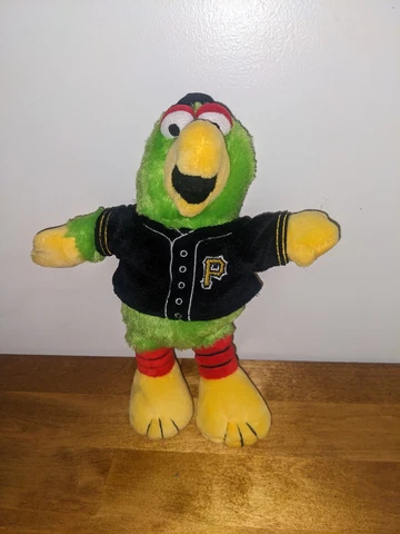Pittsburgh Pirates Mascot Pirate Parrot Plush Doll MLB Small Stuffed Animal Cover