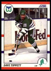 1990-91 Score Dave Tippett #192