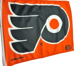 Philadelphia Flyers Logo Car Window Flag SGA Brand New! One Sided - Picture 1 of 5