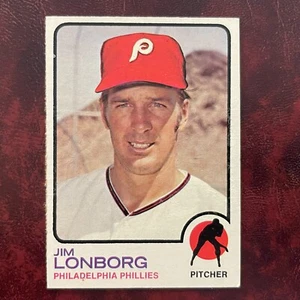 1973 Topps Set JIM LONBORG #3 PHILADELPHIA PHILLIES - NR-MINT *HIGH GRADE* - Picture 1 of 2