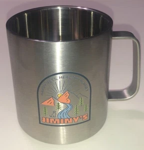 Aluminium Metall Kaffeebecher Werbung Promo Jiminy’s Insect Cricket Tiernahrung - Bild 1 von 3