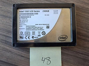 Intel 2.5 in SSD 520 Series SSDSC2CW240A3 240 GB SATA III Soild State Drive - Picture 1 of 8